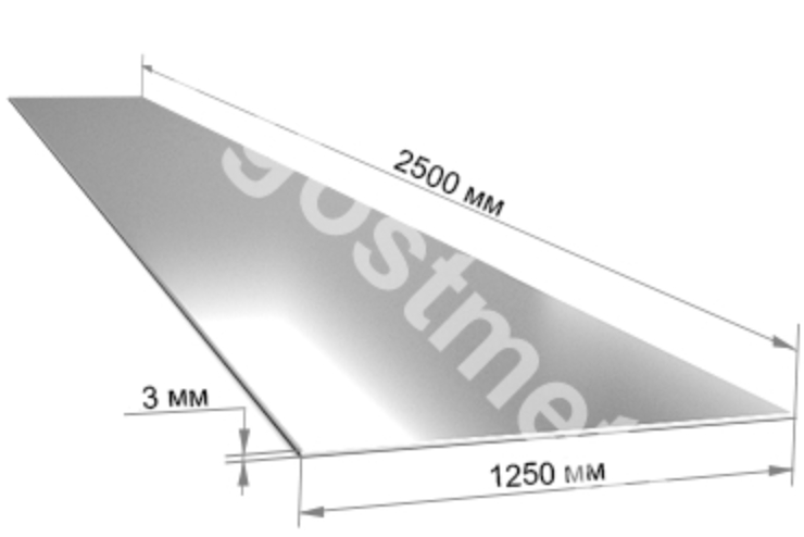 ���� 304 3,0�1250�2500 2� �������