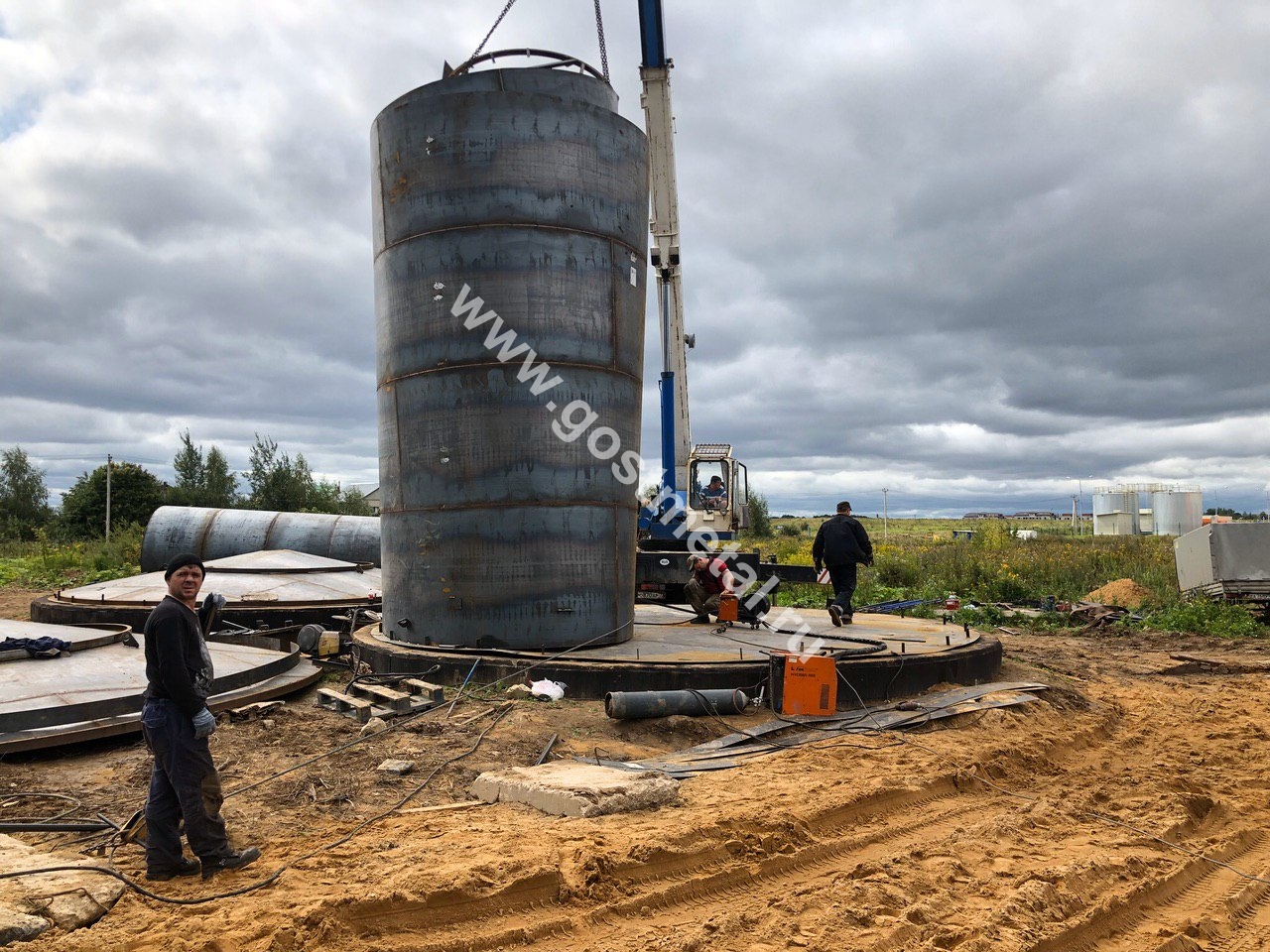 Резервуары типовой проект и на заказ в Москве от ГОСТ Металл Резервуары типовой проект и на заказ в Москве от ГОСТ Металл