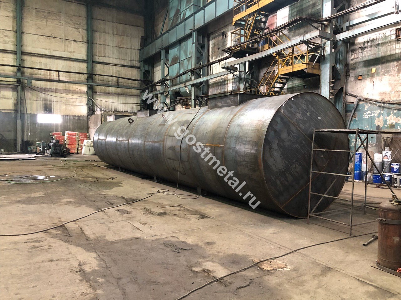 Производство стальных емкостей в Москве от ГОСТ Металл Производство стальных емкостей в Москве от ГОСТ Металл