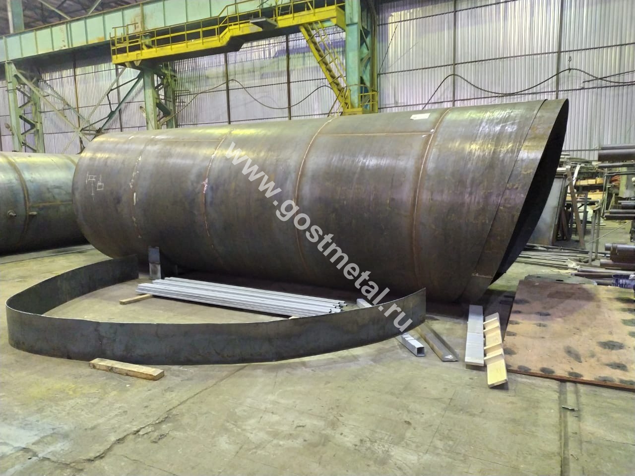 Производство резервуаров РВС рулонным способом в Москве от ГОСТ Металл Производство резервуаров РВС рулонным способом в Москве от ГОСТ Металл