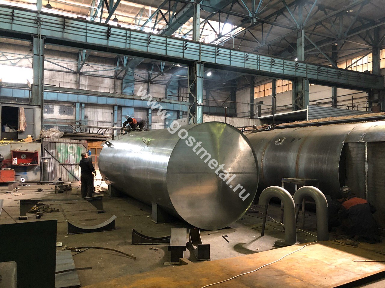 Изготовление стальных емкостей РГС 10 по техническому заданию в Москве Изготовление стальных емкостей РГС 10 по техническому заданию в Москве
